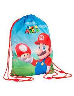 MOCHILA SACO MARIO BROS