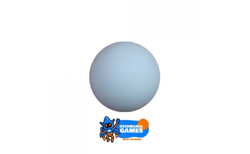 BOLA DE FUTBOLIN SUPERDURA BLANCO BRILLO 36G 34MM