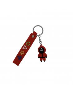 LLAVERO SQUID GAME PLASTICO