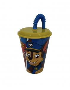 VASO DE PLASTICO CON CAÑITA...
