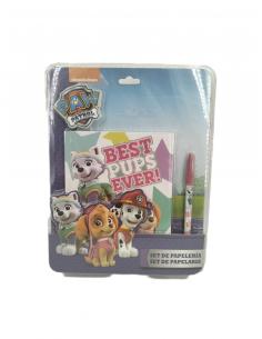 CUADERNO + BOLIGRAFO PAW...