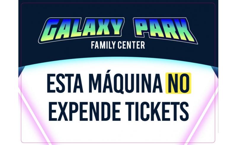 PEGATINA NO EXPENDE TICKETS