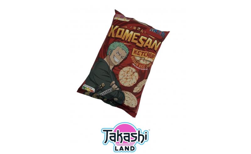 CHIPS DE ARROZ SABOR KECHUP