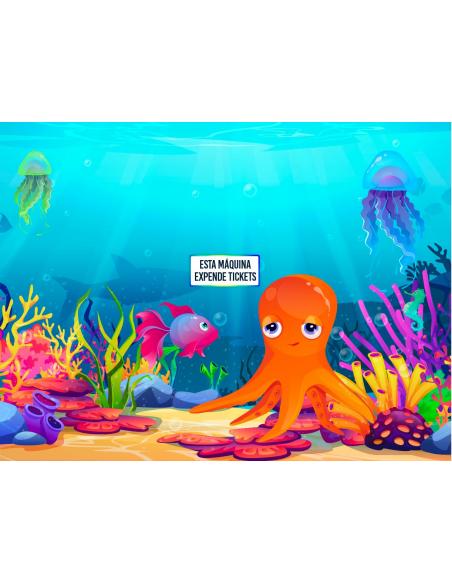 VINILO OCTOPUS KIDS SHOOTING BALL