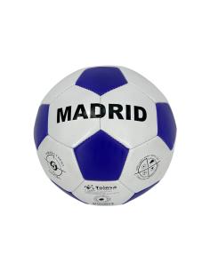 BALON MADRID BLANCO Y MORADO