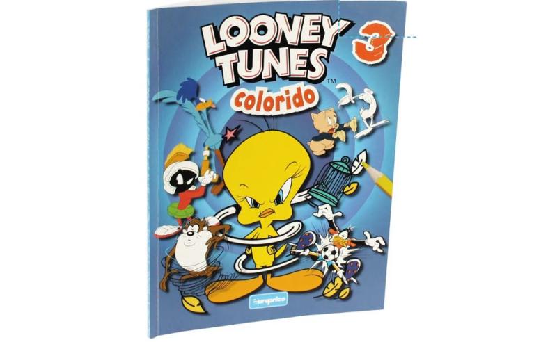 LIBRO COLOREAR LOONEY TUNES