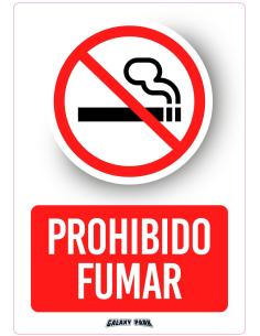 CARTEL PROHIBIDO FUMAR